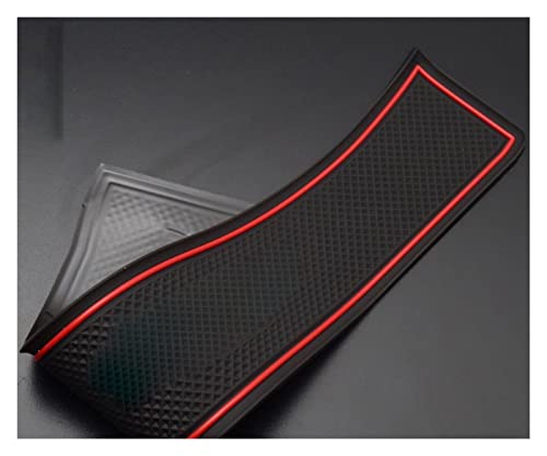 Coussin de rainure de porte flexible et résistant couleur rouge