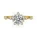 Retro Star Fiore Rhinestone Anello Donne Fashion Diamond Zircon Anello Ladies Gioielli di Diamante per le Donne Regolabile Anello di apertura Dimensione Squilla Ragazze Adolescenti