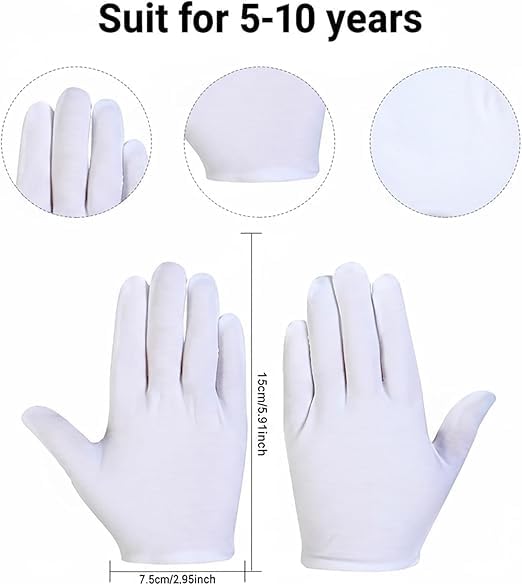 HYMC White Gloves Kids - Image 2