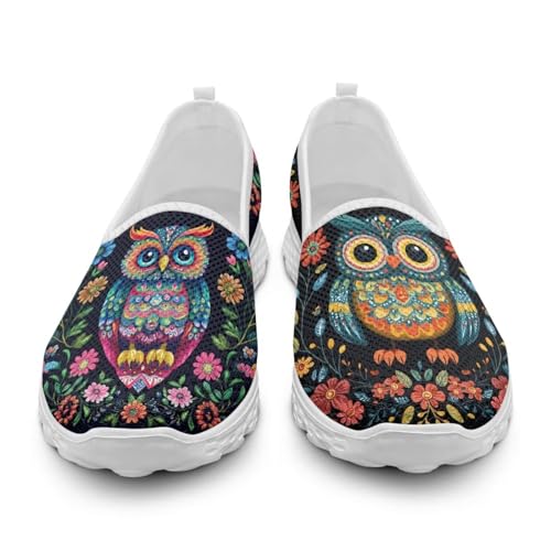 Womens Flats Shoes Retro Dress Mesh Slip on Ballet Flats for Women Comfort Travel Walking Shoes Arch Support2