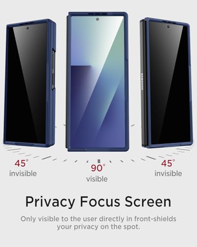 Funda Samsung Z Fold 7 Miimall con protector de privacidad y soporte integrado 3