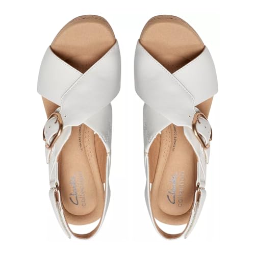 Image of Clarks Collection Women's Giselle Dove Wedge Sandal