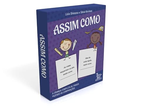 Assim como: A criança completa a frase fazendo as comparações
