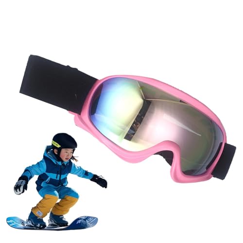 Gafas de snowboard antivaho que evitan ojos rojos por viento y nieve infantil 6