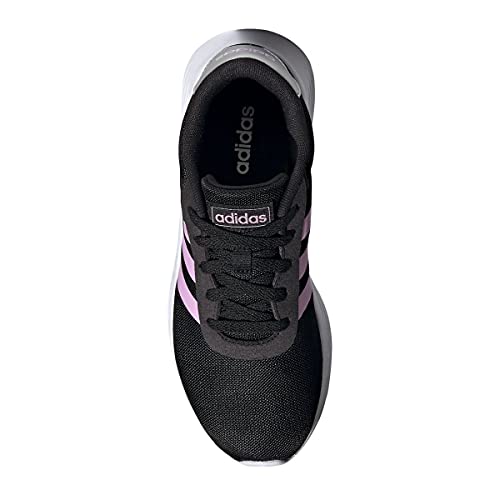 adidas Tênis de corrida feminino, Core Black Clear Lilac Ftwr Branco, 37