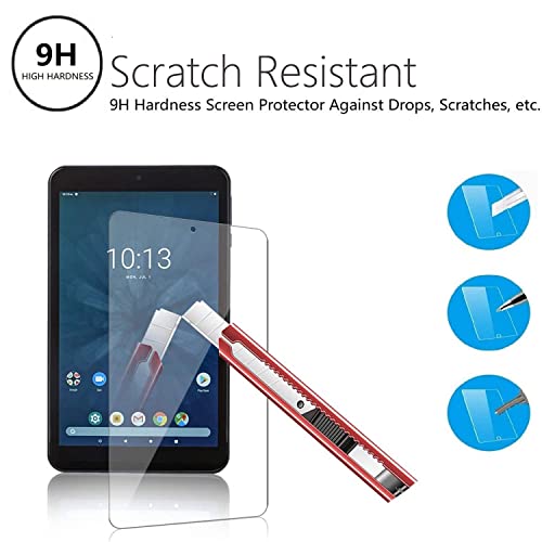 2 protectores de pantalla de vidrio para tablet Onn 7" 2024 miniatura 3