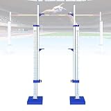 Tragbare Hochsprungpfosten mit verstellbaren Stützen, Leichtathletik-Standard für Outdoor-Schule, Leichtathletik-Training