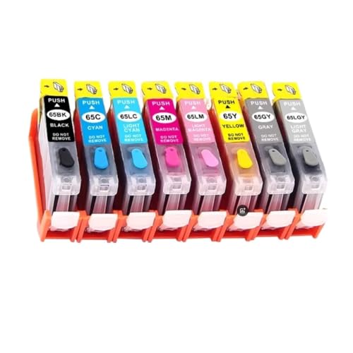 Cartouche PRO-200 CLI-65 encre cyan compatible imprimante jet d'encre Canon