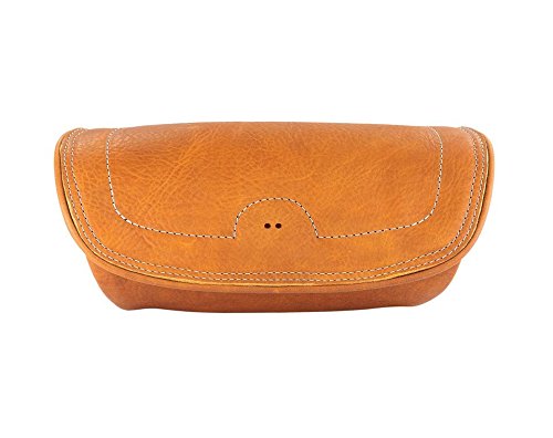 Indian Motorcycle Desert Tan Genuine Leather Handlebar Bag