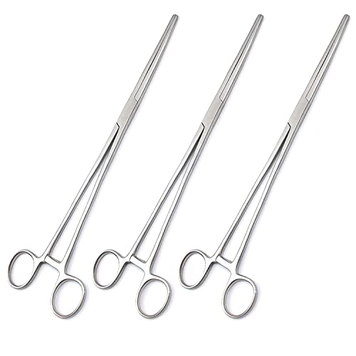 OdontoMed201 Set of 6 Hemostat Locking Forceps 12 Inches, Straight Stainless Steel - Multipurpose Ideal Hemostats for Nurses, Fishing Forceps, Crafts and Hobby image 4
