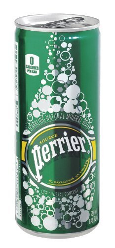 PerrierSparkling Mineral Water Slim Cans 8.45 Oz - 35 Pack by Perrier