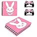 Produktbild PS4 Pro Overwatch D-Va Bunny Konsole Skin Aufkleber Vinyl Sticker Faceplate Konsole und 2 Controller Schutzhülle für PlayStation 4 PRO