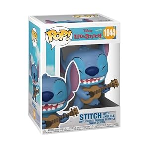 Funko Pop! Disney: Stitch with Ukulele – Lilo and Stitch – Figura de Vinilo Coleccionable – Idea de Regalo- Mercancia Oficial – Juguetes para Niños y Adultos – Movies Fans