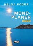 Mondplaner 2023: Der praktische Taschenkalender für unterwegs – Mit Spiralbindung und viel Platz für Termine und Notizen – 10,5 x 14,8 cm
