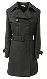 tombolini motor company orari BE FOR MILANO cappotto donna grigio doppio petto mod KATIA 9250/12 MADE IN ITALY