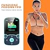 AGPTEK Lettore MP3 Running 32 GB, Lettore MP3 con Clip Bluetooth 5,3, MP3 Player Sport Mini Portatile, Contapassi Integrata, Radio FM, Registrazione, Lettura E-book, Slot TF Fino a 128 GB (Blu)