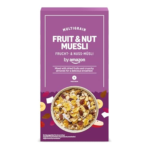 by Amazon Muesli De Frutas y Frutos Secos, 750g
