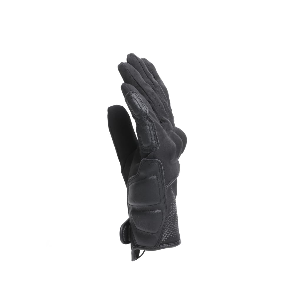 Dainese - Udine WP Gloves, Guantes de Moto de Invierno Impermeables D-Dry con Protección en los Nudillos, Pantalla Táctil y Limpiador de Visera
