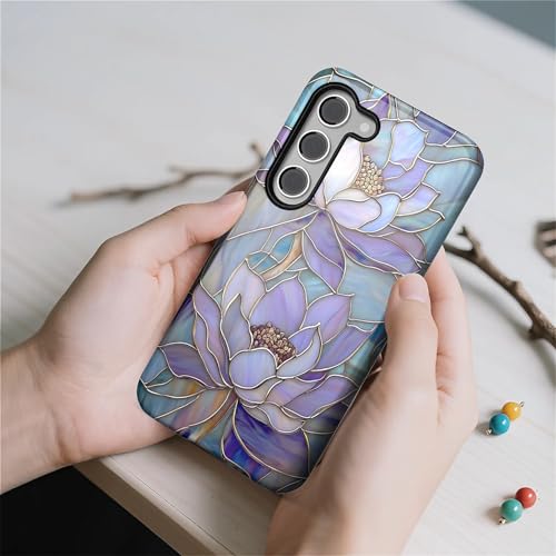 Coque Samsung Galaxy S24 FE antichoc silicone souple fleur de lotus - 6