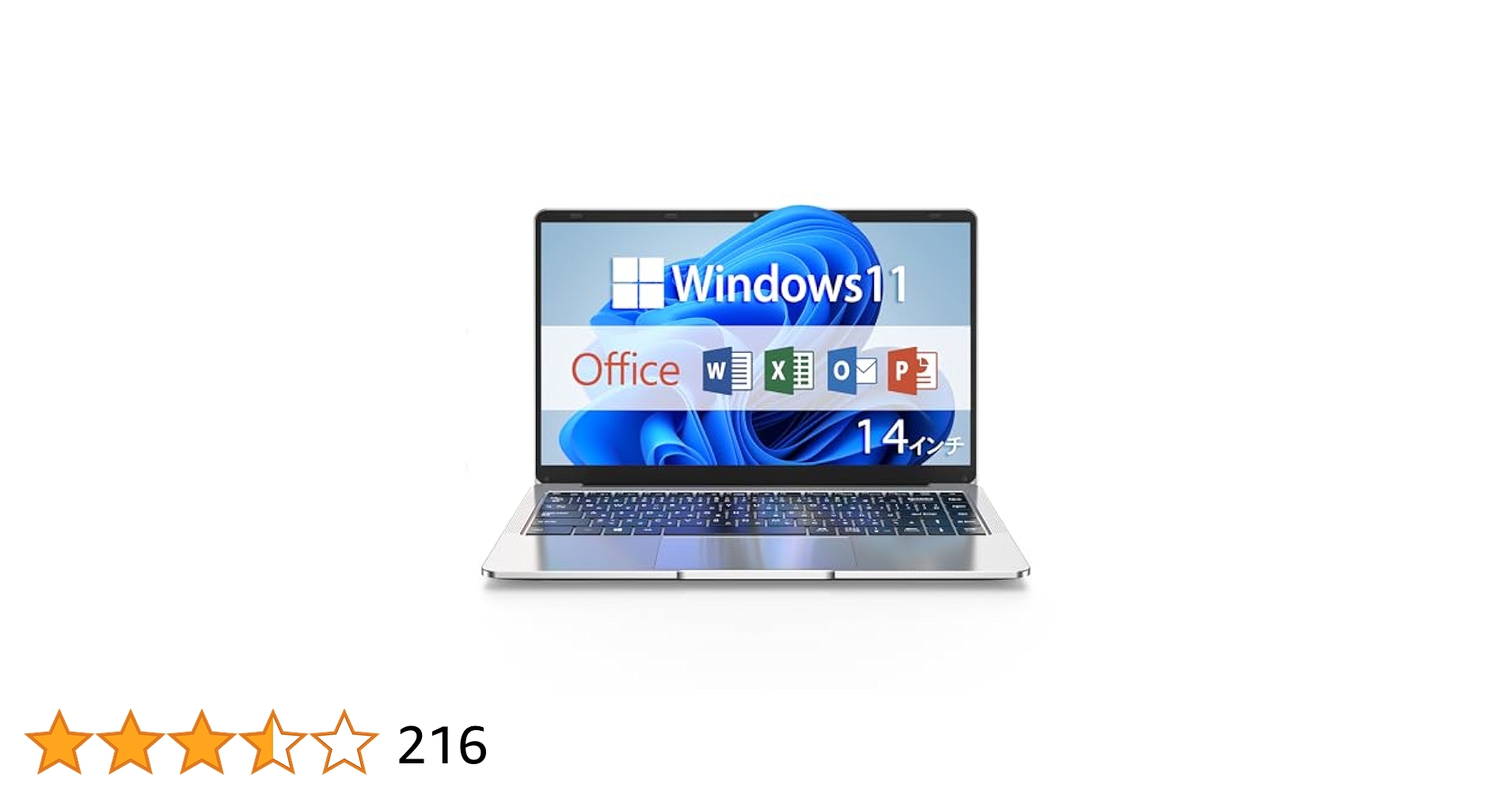 5m⭐️新品SSD 薄型ノートパソコン Windows11 カメラ付き オフィス ❤️お洒落❤️ 新品SSD windows11カメラノートパソコン