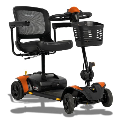 Pride Mobility Go Go Elite Traveller 2 Platinum Mobility Scooter – 300 lb Capacity, 17