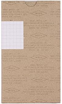 Mucu Linen Pocket Notebook SQUARED GRAPH Paper