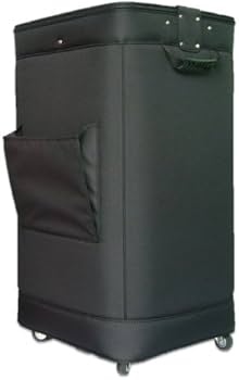 Amazon | キャスター付き ゴルフクラブ収納バッグ（ブラック