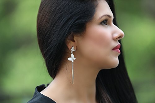 Butterfly Shape Dangler Earrings For Women