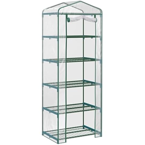 Outsunny 5 Tier Portable Mini Greenhouse Cover