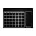 Large Erasable Chalkboard Calendar Wall Decal Sticker - 24"x 36" (Classic Style) by VersaChalk