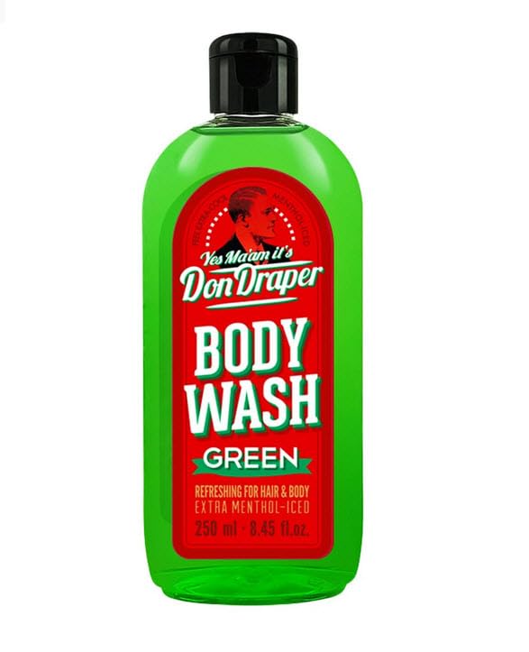 Don Draper - Body Wash Green - Gel de ducha y champú