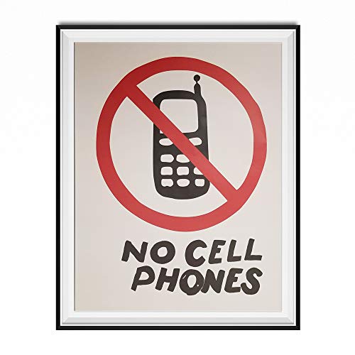 My Party Shirt No Cell Phones Luke's Diner Poster 11 x 17 Cover