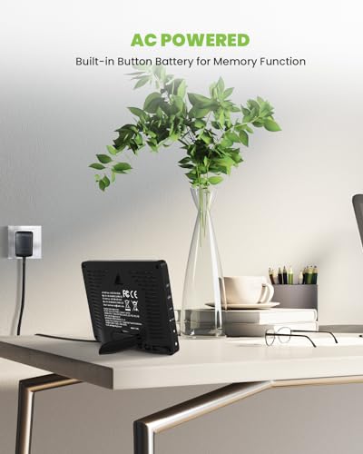 Baldr 359BL1-WT-YUB4 Wireless Color Display Weather Station With Moon Phase, Barometric Pressure thumb #6