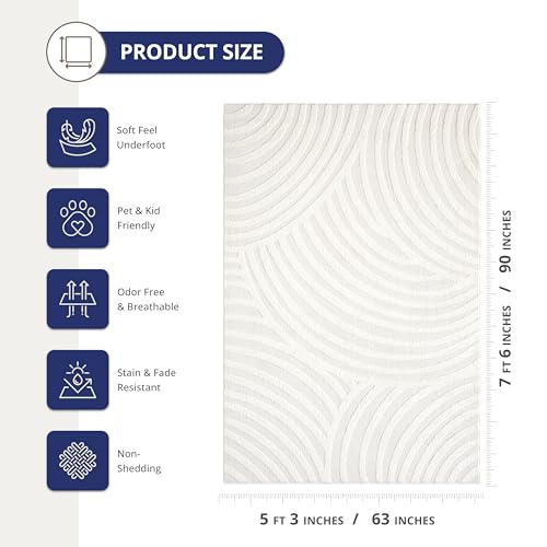 Tapete decorativo Abani Beige 160x90 cm miniatura 2