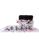 Kaskey Kids Hockey Guys: Blackhawks vs. Red Wings - Inspires Imagination with Open-Ended Play - Includes 2 Full Teams and More - For Ages 3 and Up