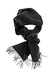GANT Bufanda de lana unisex en 2 colores, talla única, color: gris (92), gris