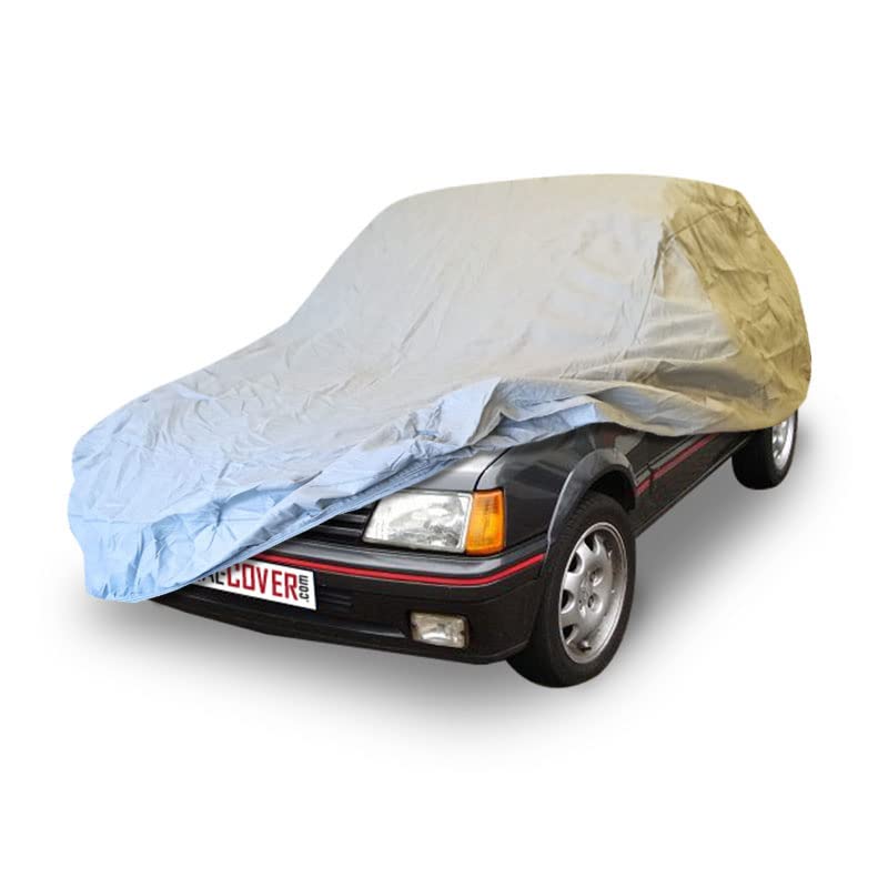 Housse Peugeot 205 Softbond grise sur mesure pour modèles 1983 à 1998