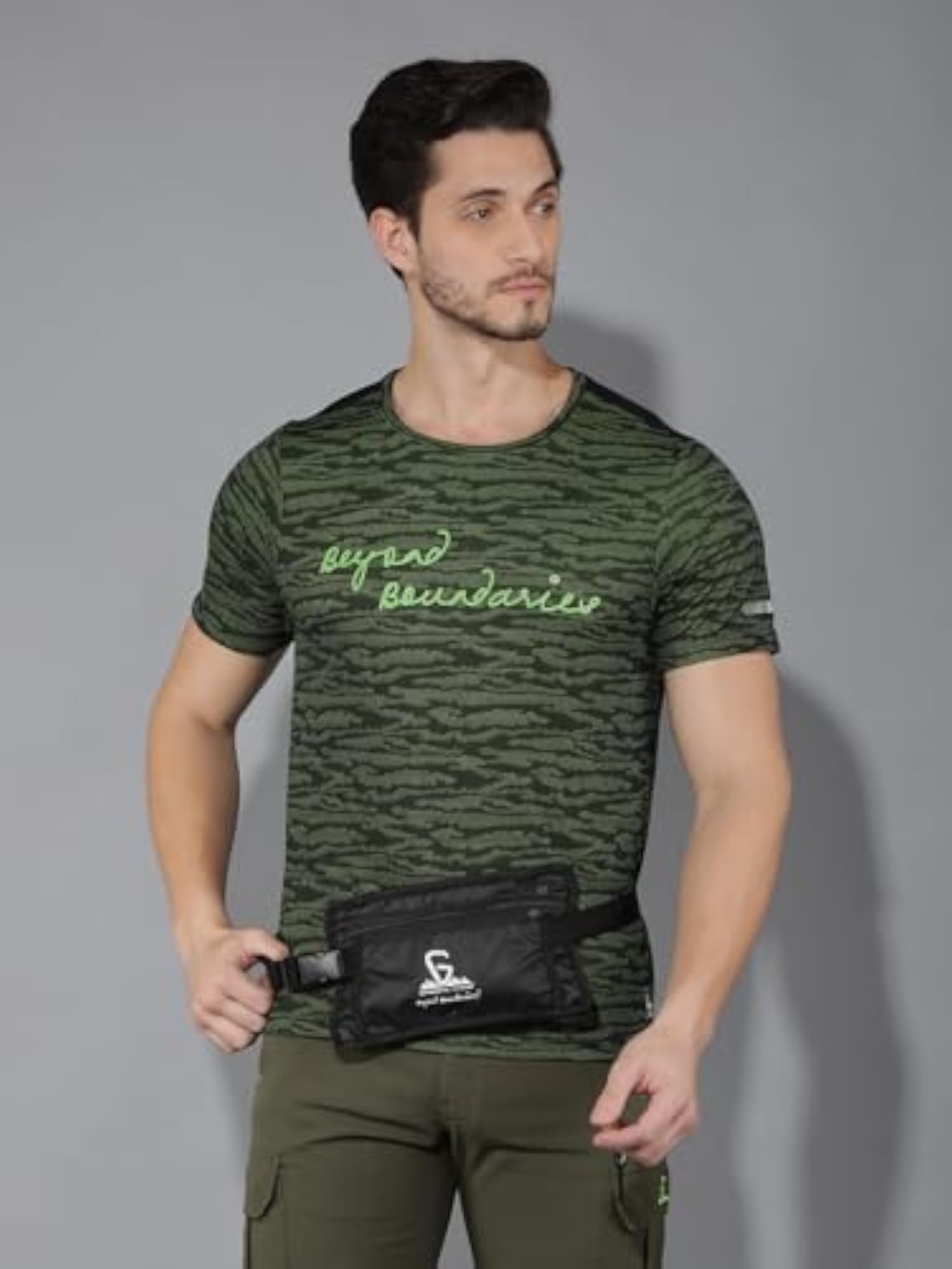 Crossbody Travel Money Belt with Adjustable Strap