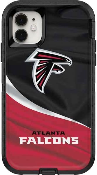 Skinit Decal Skin Compatible with OtterBox Defender iPhone 11 Case - Officially Licensed NFL Atlanta Falcons Design