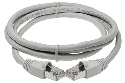 Cable Ethernet SF Cable Cat 6A STP 5ft RJ45 Gris miniatura 1