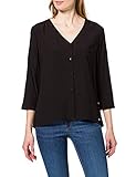 Basic Bluse mit leichten Raffdetails im Schulterbereich
