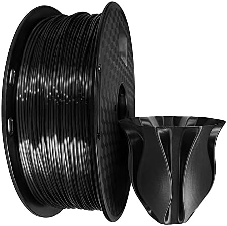 review FARUTA PLA 3D Printer Black Filament 1.75mm 250g/500g/1Kg 3D Printing Filaments Materials Supplies (Color : Silk Black 500g)