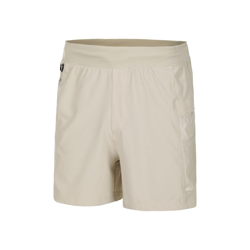 Under Armour M?skie spodenki do biegania szlak krótkie spodenki do biegania Khaki Base - Beige L, Khaki Base, L