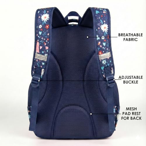 Image of TECHYBEE 45 L Expandable Travel Backpack - Flight Approved Carry On Weekender Bag with 16-Inch Laptop Compartment - Anti-Theft Large Business & College Daypack (Black)