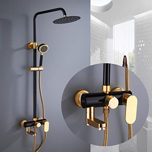 Douche à Effet Pluie et Robinet de Baignoire pour un Spa à la Maison
