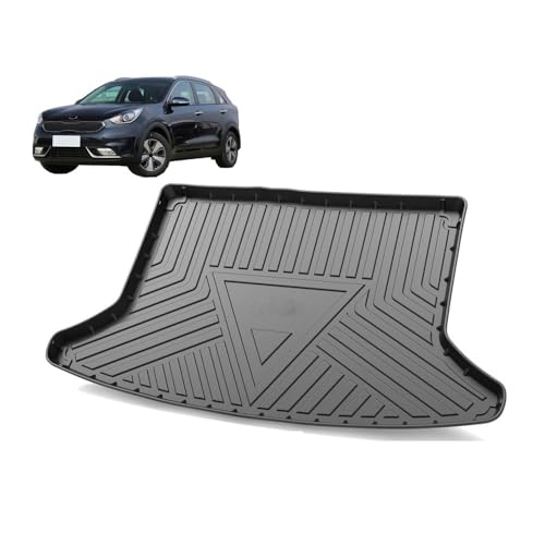 Tapis de coffre Niro 2016-2020 bac de protection auto cargo liner sur mesure - 2