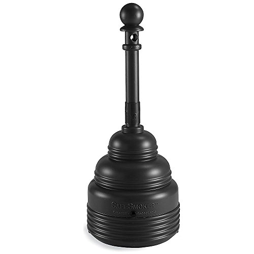 Eagle 1208BLACK SafeSmoker Outdoor Ashtray