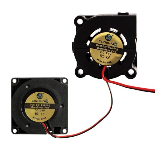 BCZAMD Elego Neptune3 Pro Plus 3D Drucker Zubehör - Hotend Brushless Cooling Fan: 4010 4015 DC 24V Dual Ball Bearing Turbo Fan für Neptune3 Pro Plus Extruder Hot End Project Druckkopf