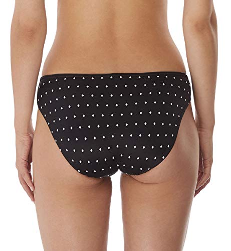 Freya Jewel Cove Bikini Swim Brief (7234),Medium,Black #TOP1