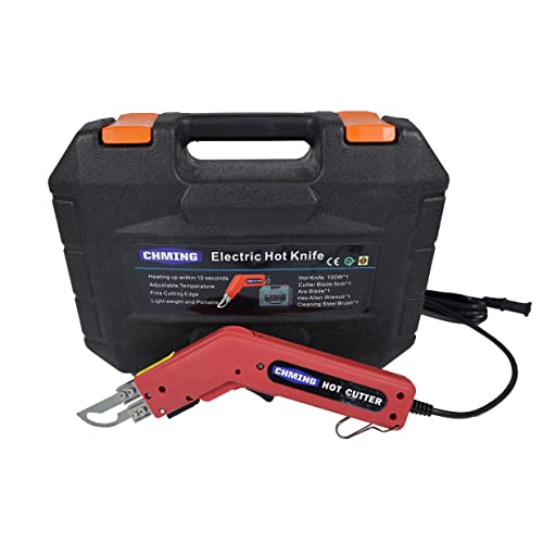 110V Electric Knife Hot Melting Cutter Foam Cloth Ribbon PVC Rope Nylon Electric Heating Knife Cutter Wall-cloth Cutting Tool